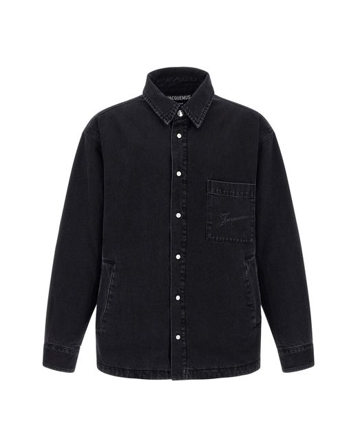 Jacquemus Überhemd "La Chemise Boulanger" in Black für Herren