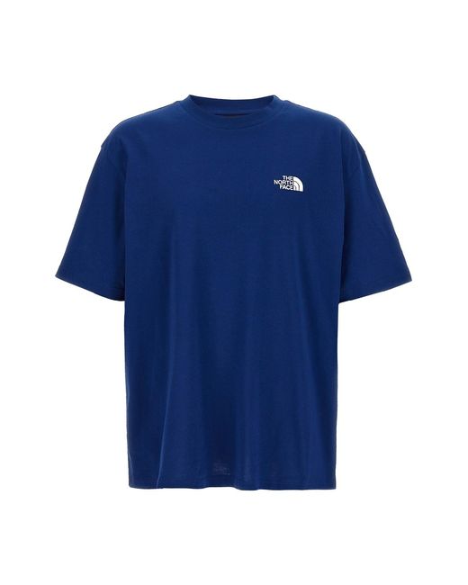 The North Face Blue 'simple Dome' T-shirt for men