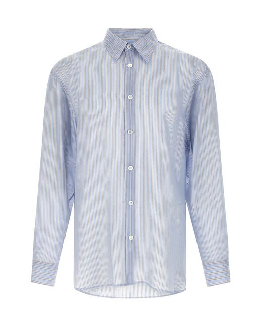 Dries Van Noten Blue 'croom' Shirt for men