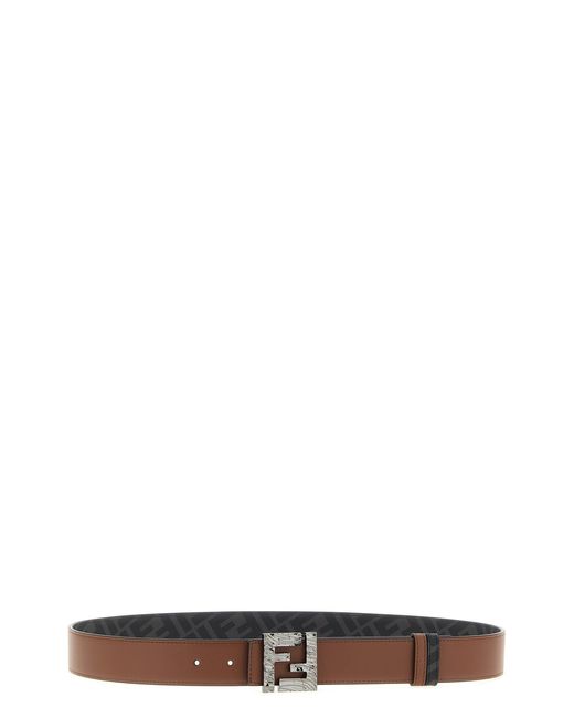 Fendi Wendegürtel "Squared Ff" in Black für Herren