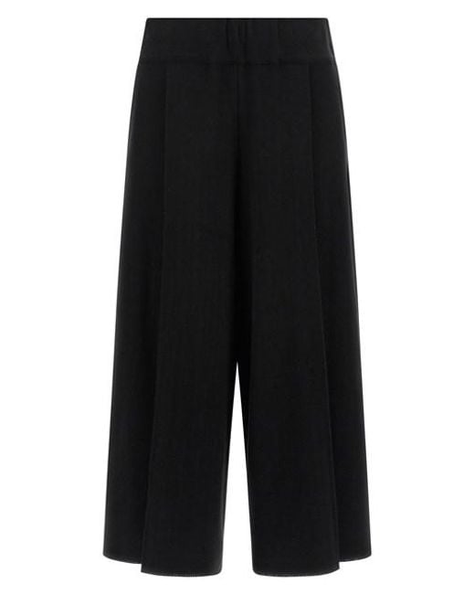 Issey Miyake Black 'campagne' Pants
