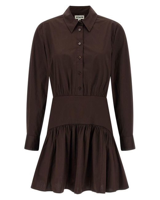 Staud Brown 'rocco' Dress