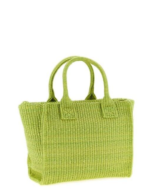 Shopping 'Beach' Mini di Pinko in Green