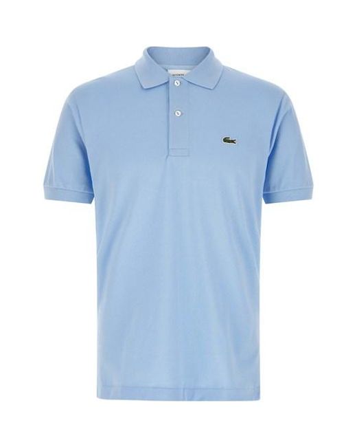 Polo Patch Logo di Lacoste in Blue da Uomo