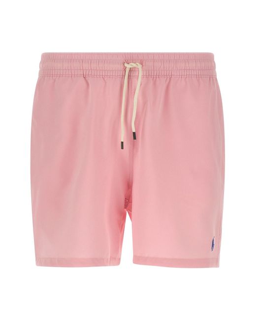 Polo Ralph Lauren Pink 'traveller' Swimsuit for men
