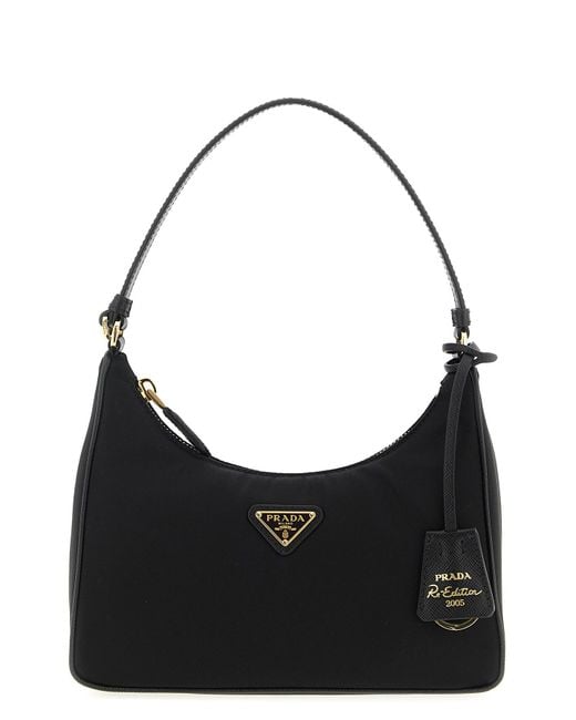 Prada Black Umhängetasche " Re-Edition 2005"