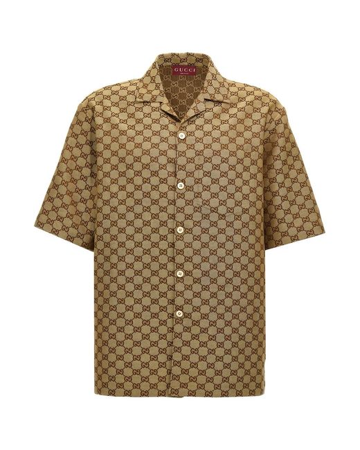 Gucci Multicolor 'Gg' Shirt for men