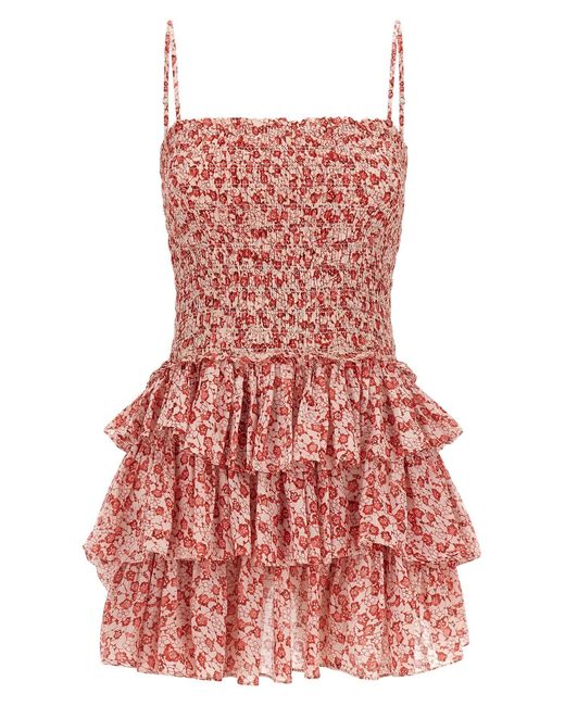 Isabel Marant Red Marant Etoile 'Elodie' Dress