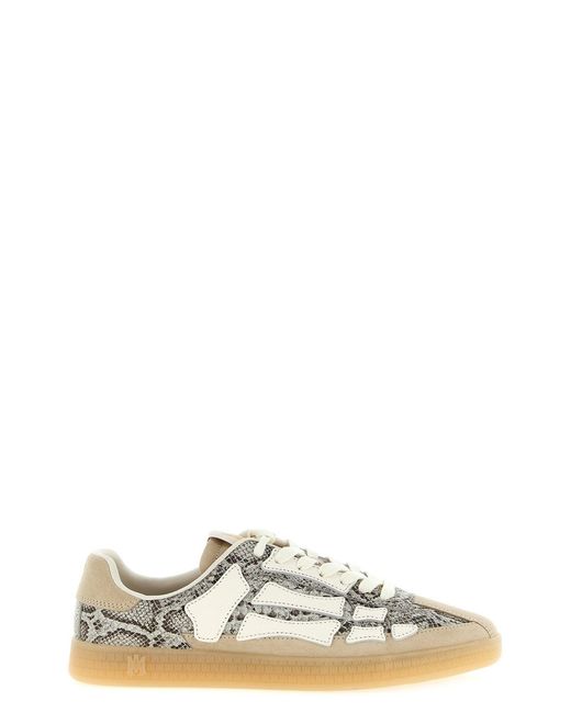 Amiri White 'snake Pacific Bones' Sneakers for men