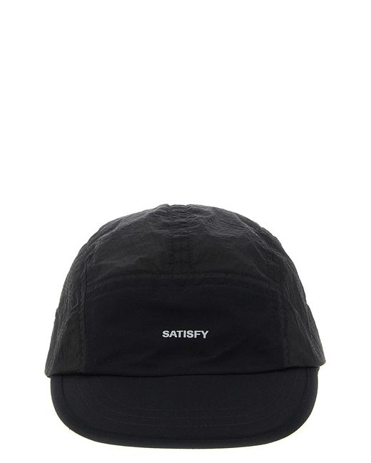 Satisfy Black 'rippytm Trail' Cap for men