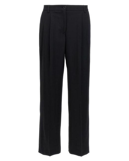 Pantalone flared di Dolce & Gabbana in Black