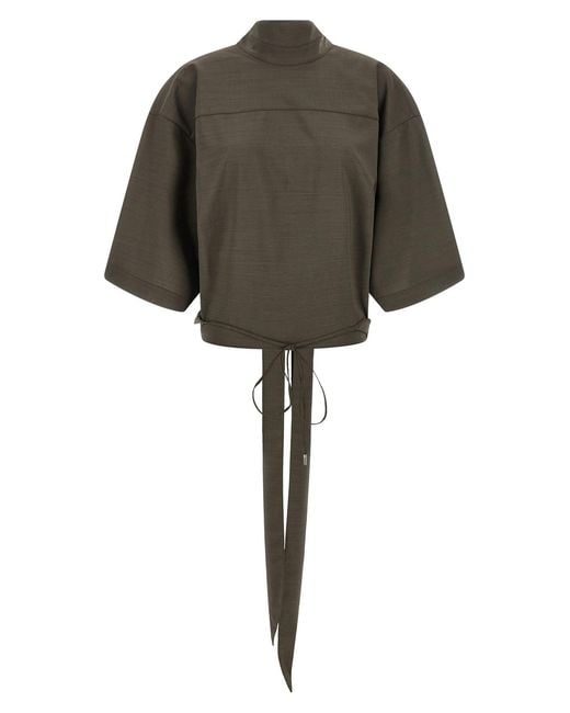 Jacquemus Black 'la Blouse Havana' Blouse