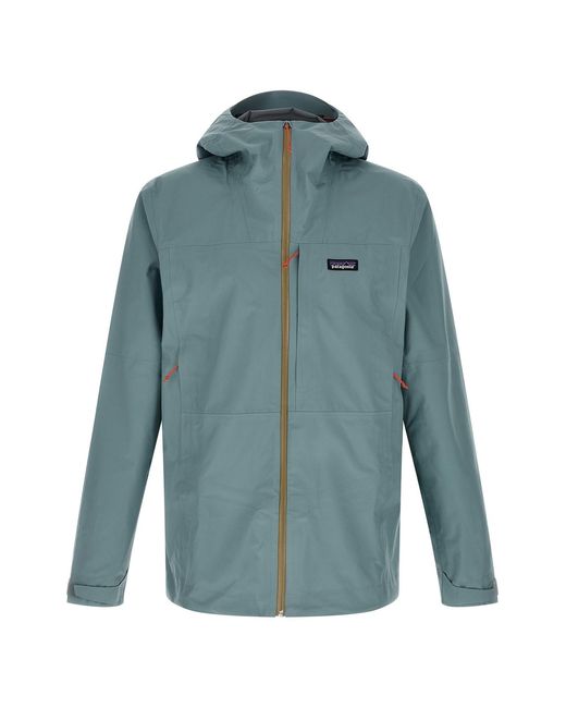 Patagonia Blue 'boulder Fork' Jacket for men
