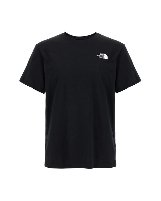 The North Face Black 'redbox Celebration' T-shirt for men