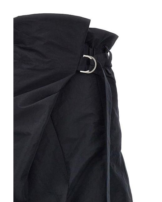Pantalone 'Enfold' di Issey Miyake in Blue