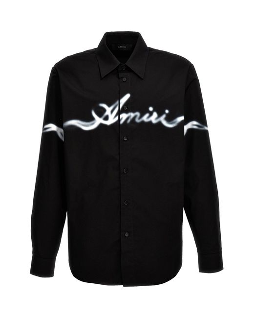 Amiri Black ' Smoke' Shirt for men