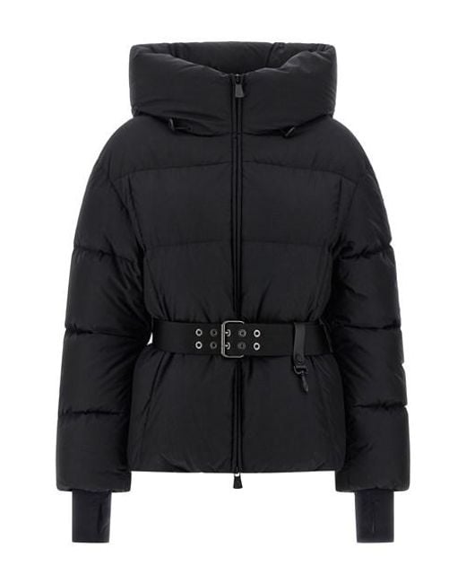 Moncler Black 'nisene' Down Jacket