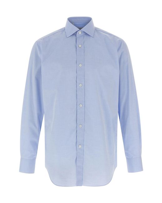Brioni White 'trevi Mark' Shirt for men