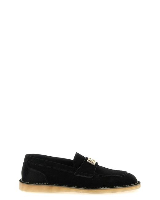Dolce & Gabbana Black 'casual' Loafers
