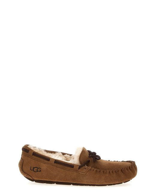 Ugg Brown 'dakota' Slipper