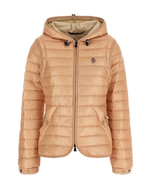 Moncler Brown 2-in-1 'karura' Down Jacket