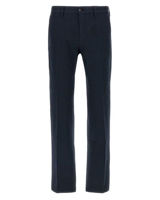 Pantalone cotone di Incotex in Blue da Uomo