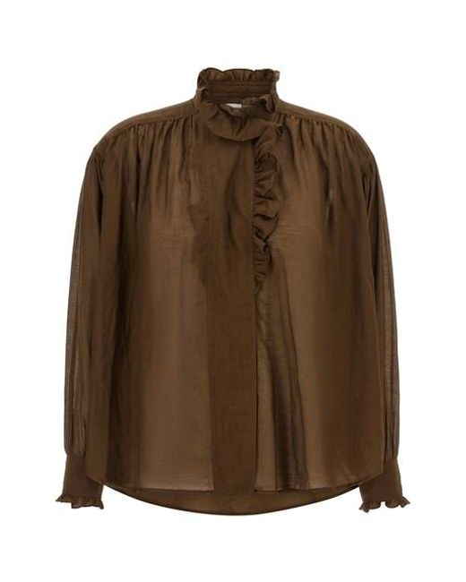 Top 'Pamias' di Isabel Marant in Brown