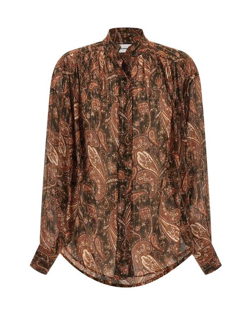 ANDAMANE Brown 'rania' Shirt