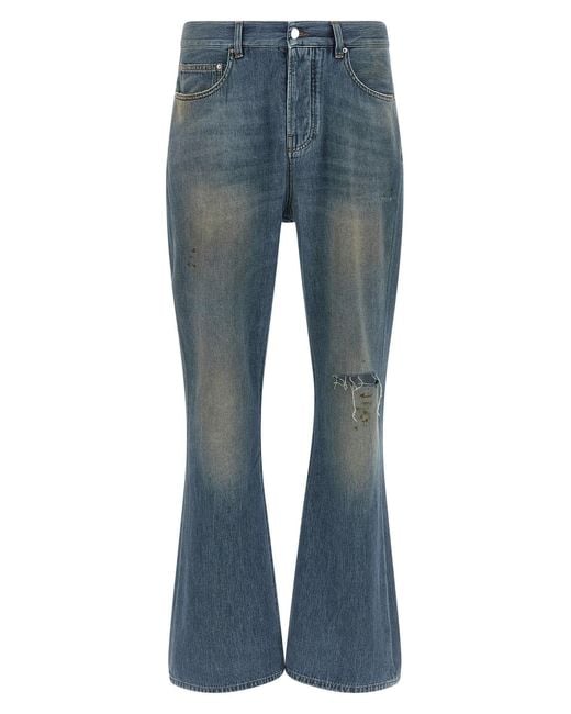Amiri Blue 'slash Bootcut' Jeans for men