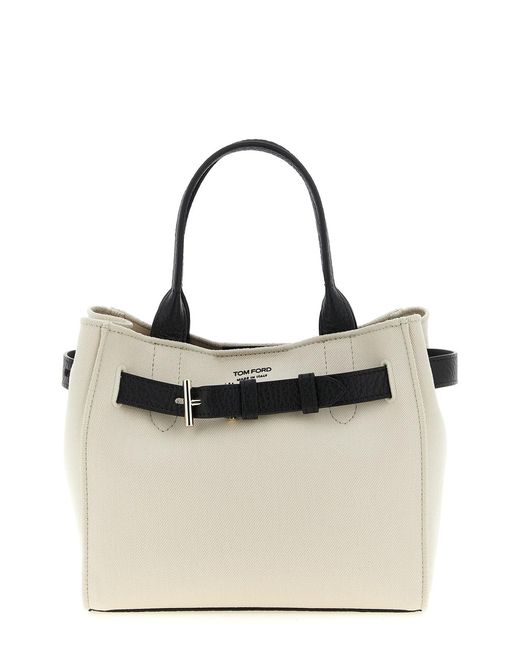 Tom Ford Natural Small 'audrey' Shopping Bag