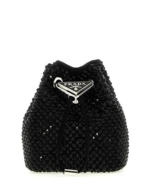 Prada Black 'mini Pouch' Crossbody Bag