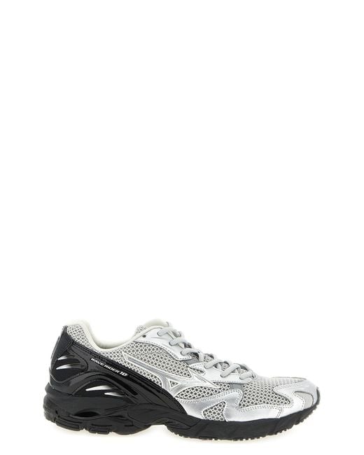 Mizuno White 'wave Rider 10' Sneakers for men