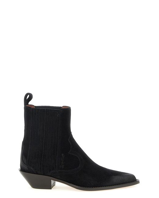 Sonora Boots Black 'hernan' Ankle Boots