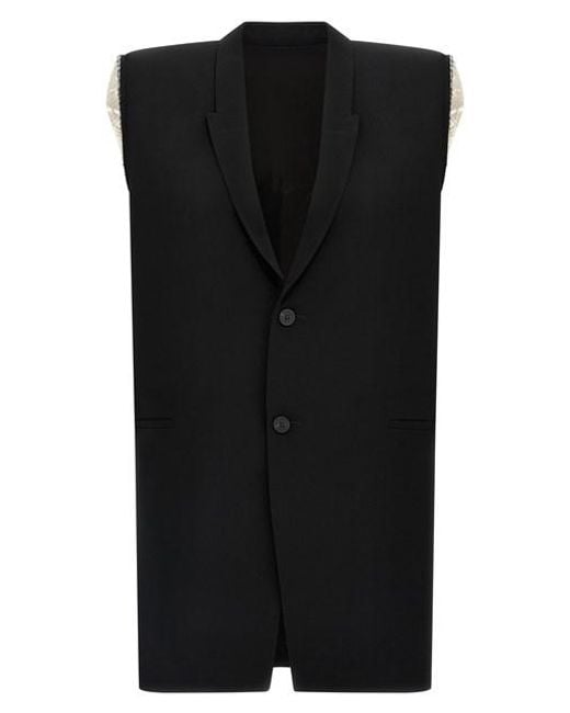 Rick Owens Black Gile 'Dirt Tailored Sl'