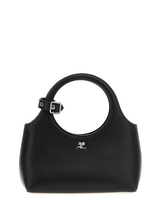 Borsa A Mano 'Mini Holy Day' di Courreges in Black