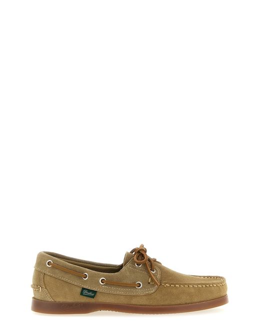 Paraboot Brown 'barth' Boat Shoe for men