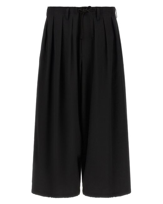 Yohji Yamamoto Black 'standaed Ballon' Pants for men