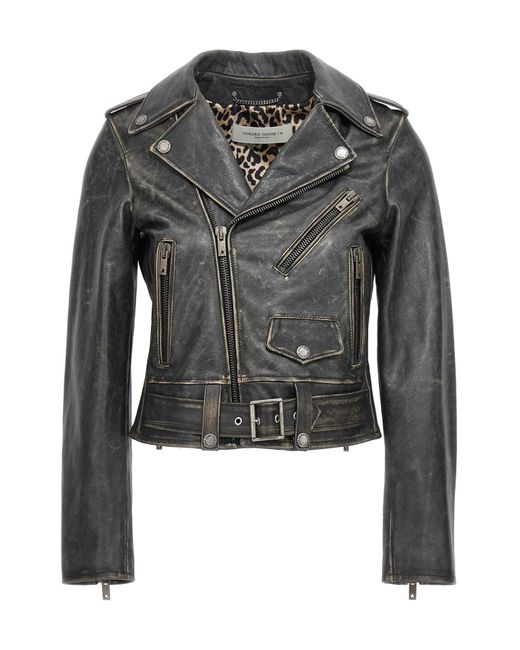 Golden Goose Deluxe Brand Black 'destiny Slim' Jacket