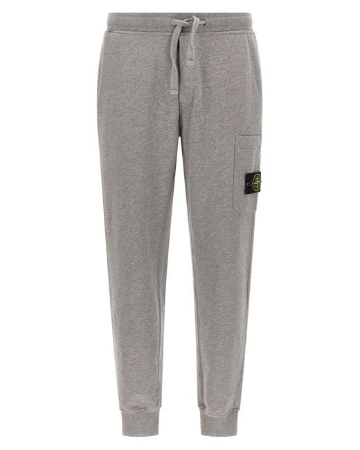 Stone Island Gray '6200010' Joggers for men