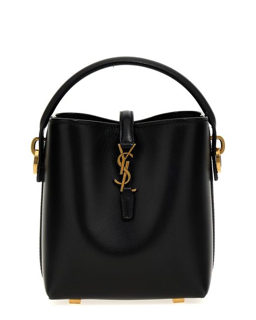 Saint Laurent Black 'le 37 Mini' Crossbody Bag