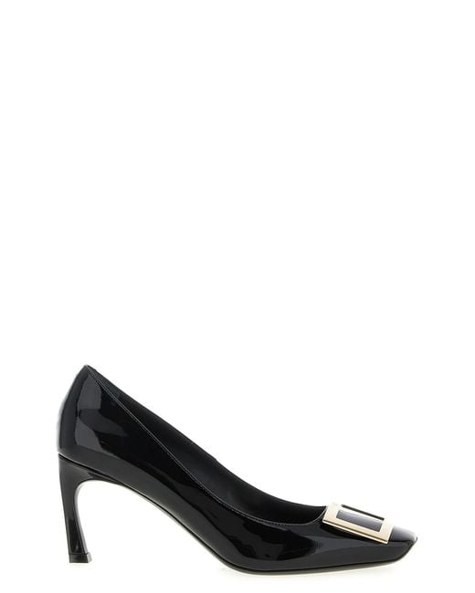 Roger Vivier Black 'trompette' Pumps