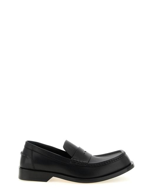 Loewe Black 'bobine' Loafers for men