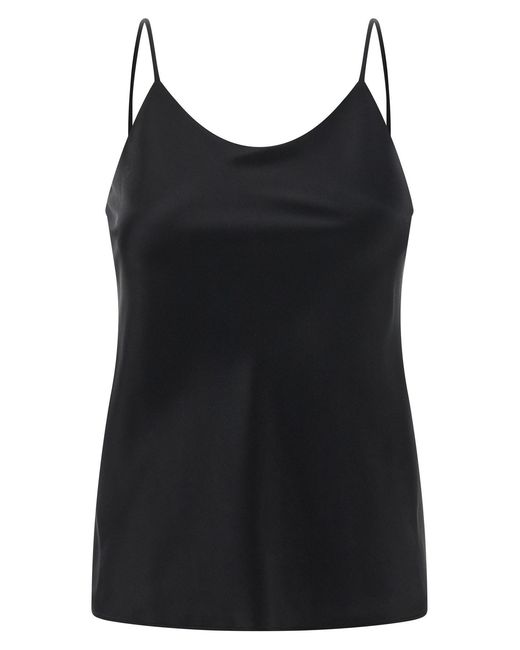 Max Mara Black 'Ontano' Top