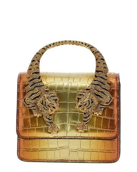 Roberto Cavalli Multicolor 'roar' Small Handbag for men