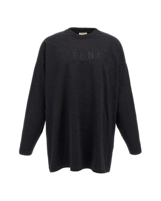 Fear Of God Black 'Eternal' T-Shirt for men