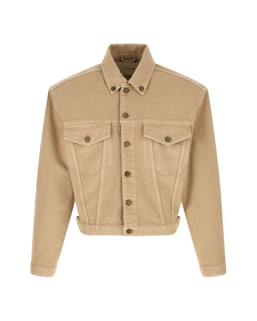 Entire studios Natural 'shrunken Denim' Jacket for men