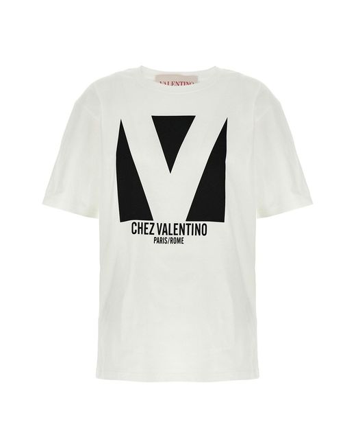 Valentino Garavani Gray 'chez ' T-shirt