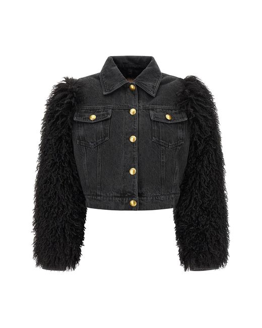 Twinset Black Denim Jacket