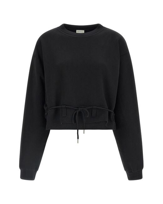 Dries Van Noten Black 'haserfiela' Sweatshirt