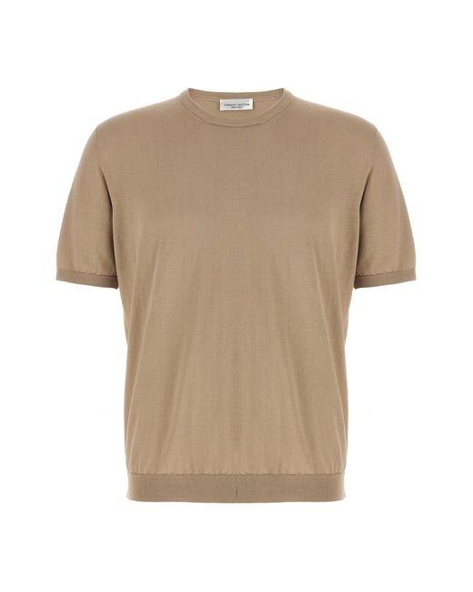 Roberto Collina Natural Cotton Sweater for men